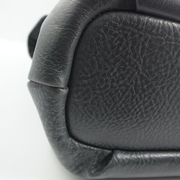 Matt & Nat Gray Vegan Leather Handbag Shoulder Crossbody Detachable Strap Zipper - Picture 9 of 16